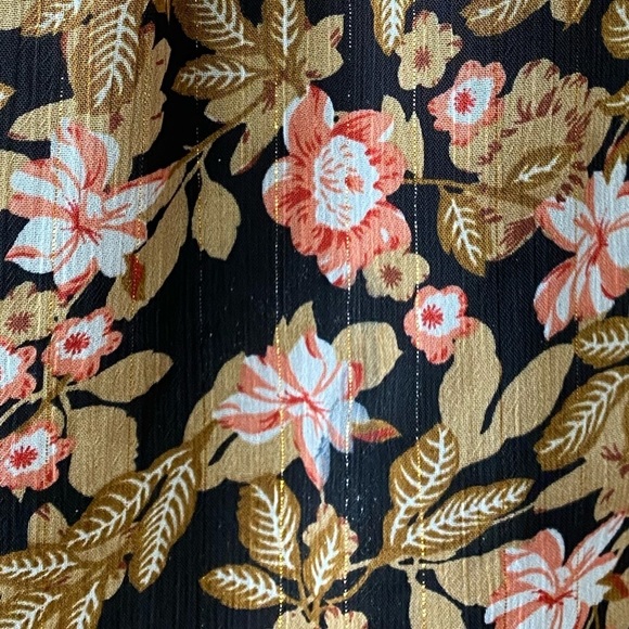 Nasty GAL Floral Chiffon Print V Neck Mini Party Evening Tea Dress Sz US8 Cute - Picture 16 of 16